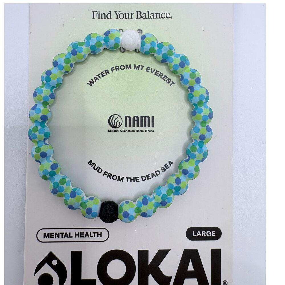 Lokai NAMI Mental Health Bracelet Size Large